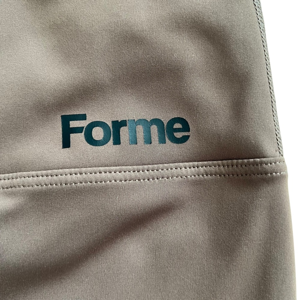 Forme Set Power Bra SZ M & Sculpt Leggings SZ S in Espresso Brown Posture Bra - Picture 12 of 16